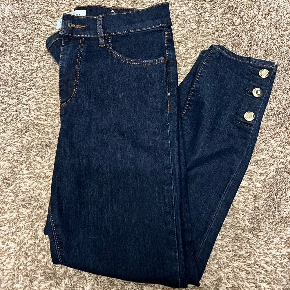 LOFT High Waist Skinny
